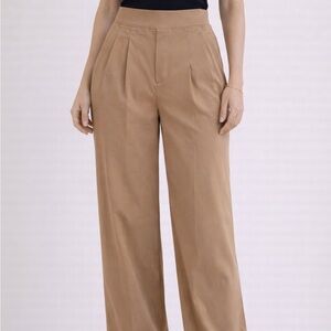 Athleta Pinnacle Tan Wide Leg Pants 0P